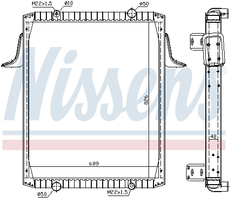 5010315130 Renault (RVI) Радіатор охолодження двигуна