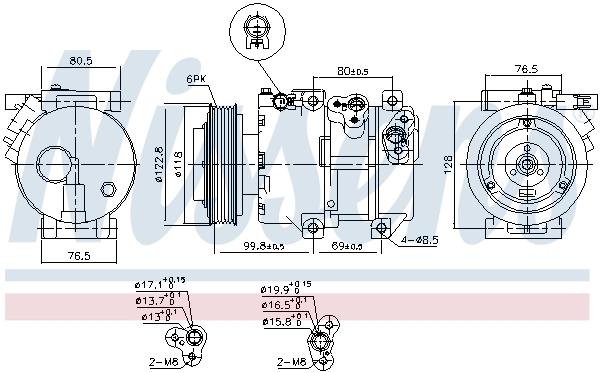 Купити 977012P360 Hyundai/Kia Компресор кліматичної установки