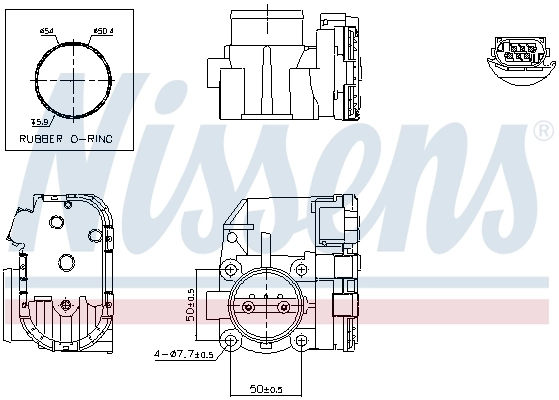 Блок дросельної заслінки Bosch 280750042 ціна, від 32.94 USD