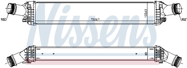 Інтеркулер 96111 Nissens