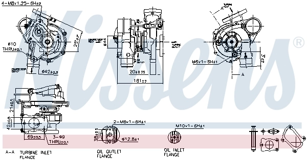 Турбіна Magneti Marelli TBM0043 ціна, від 98.65 USD