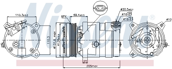 Купити 1135019 General Motors Компресор кліматичної установки