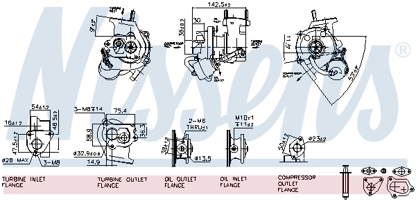 Турбіна Magneti Marelli TBM0005 ціна, від 181.54 USD