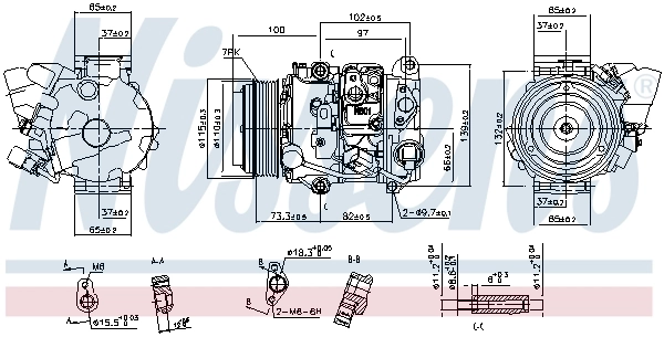 4711615 Denso Компресор холодоагенту