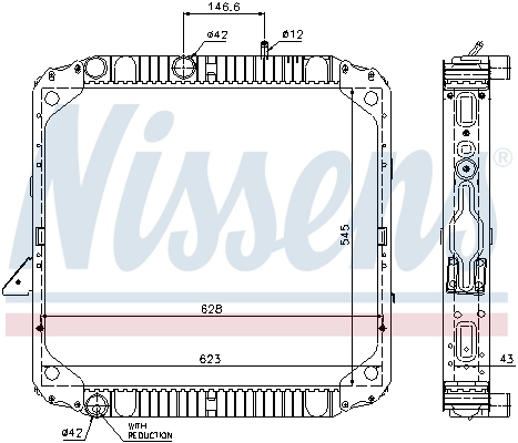 Радіатор основний Mercedes A6765001703 ціна, від 449.95 USD