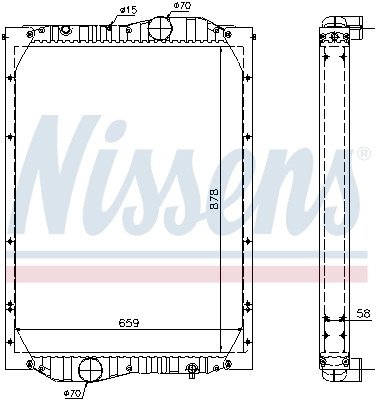 Радіатор основний Neoplan 032106130 ціна, від 554.79 USD