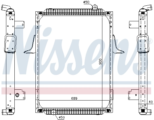 Купити 5010315737 Renault (RVI) Радіатор двигуна