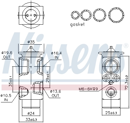 Клапан TRV, кондиціонера REMA-PARTS 260185 ціна, від 32.00 USD