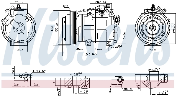 Насос кондиціонера VALEO 811187