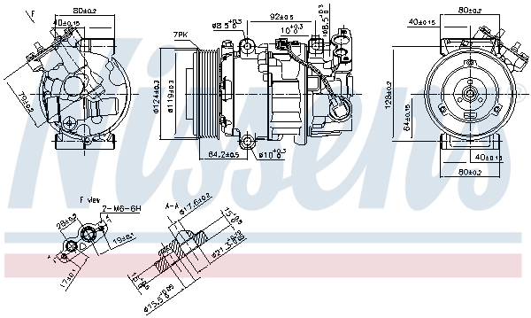 Насос кондиціонера Nissens 890299