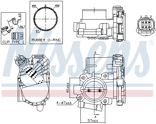 Купити 280750482 Bosch Дросільна заслінка