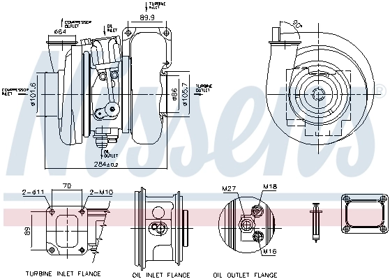 Купити 2996384 Iveco Турбіна