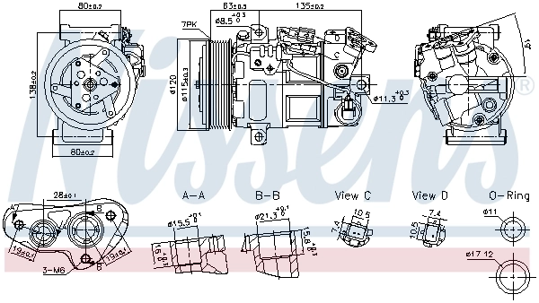 Насос кондиціонера Delphi CS20594
