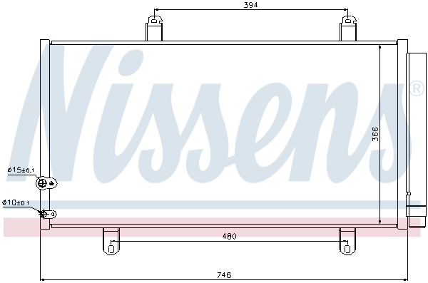 940194 Nissens Конденсатор