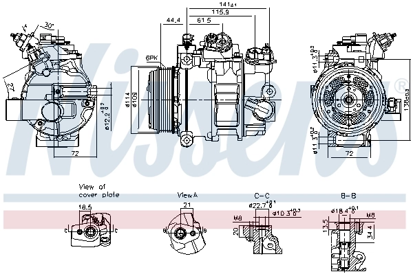 Насос кондиціонера Polcar 32M2KS2S