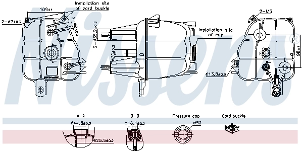 Купити Бачок системи охолодження Alfa Romeo Giulietta  940
