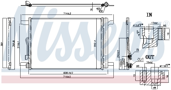 Конденсатор кондиціонера VALEO 822635 ціна, від 150.18 USD