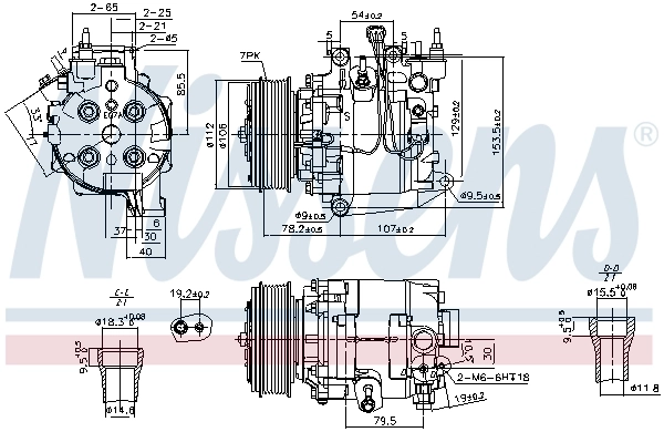 Насос кондиціонера Nissens 890167
