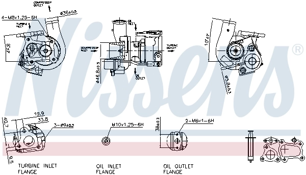 Турбіна Magneti Marelli TBM0028 ціна, від 156.53 USD