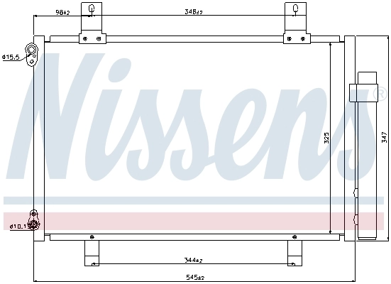 940057 Nissens Конденсатор