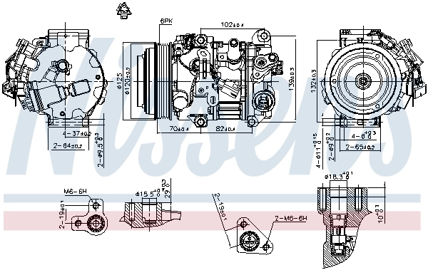 Купити REF1F119D629HC Ford Компресор кліматичної установки