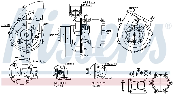 Турбіна 228TM17808000 Mahle Original