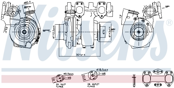 Турбокомпресор DAF 1830546
