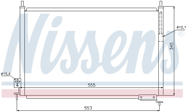 940008 Nissens Конденсатор