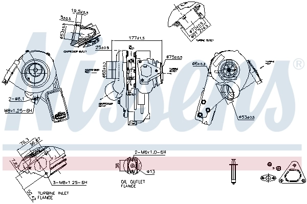Турбокомпресор Standard TBC546