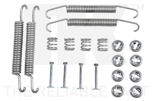 7550548 Fiat/Alfa/Lancia Монтажний комплект задніх барабанних колодок