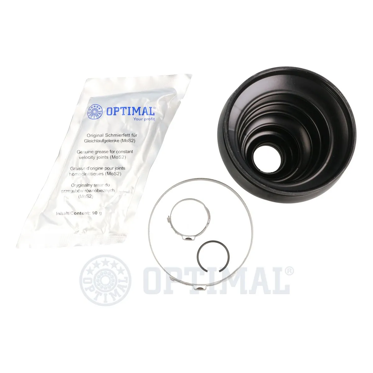 CVB10667TPE Optimal Пильник ШРУСа зовнішній, передній піввісі