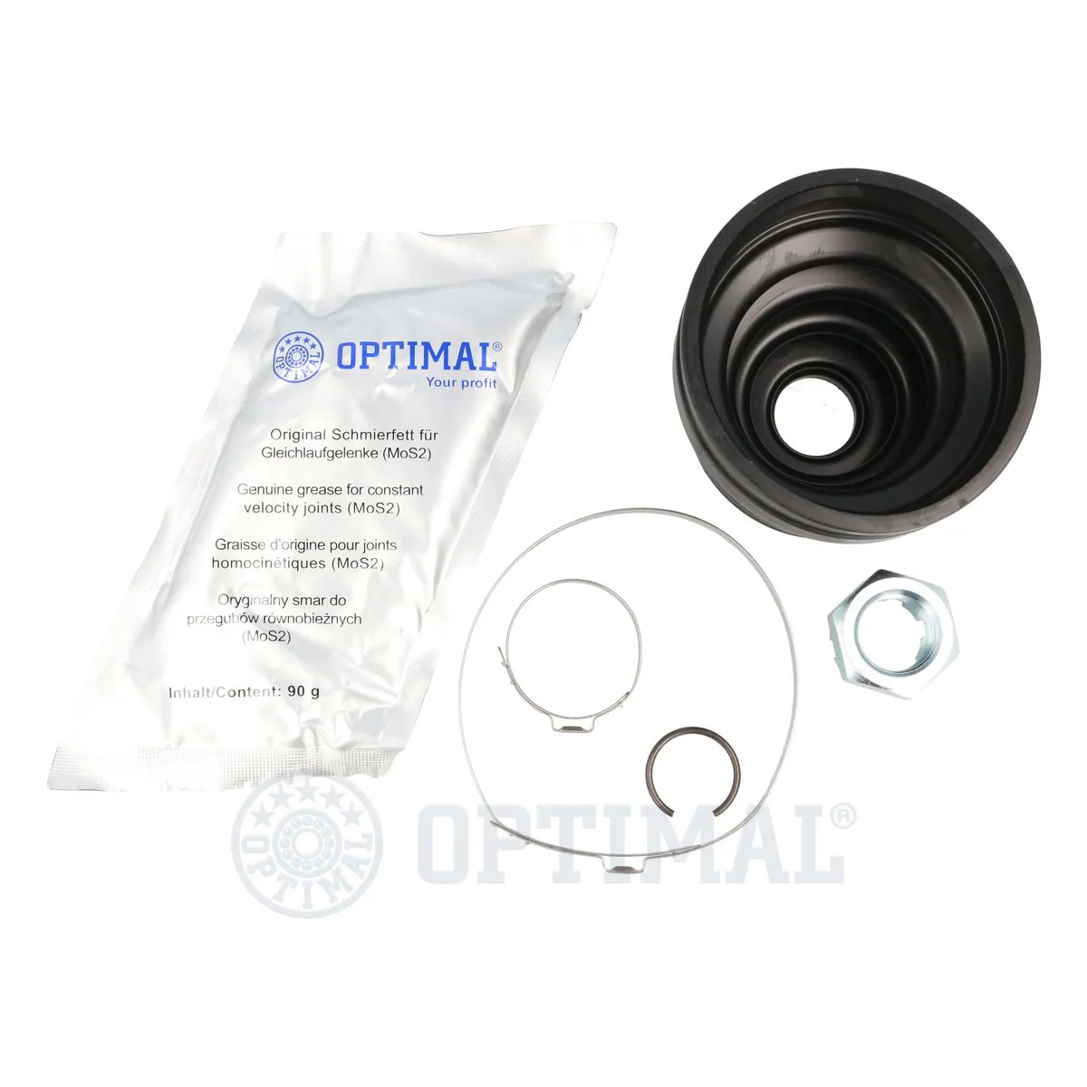 CVB10452CR Optimal Пильник ШРУСа зовнішній, передній піввісі