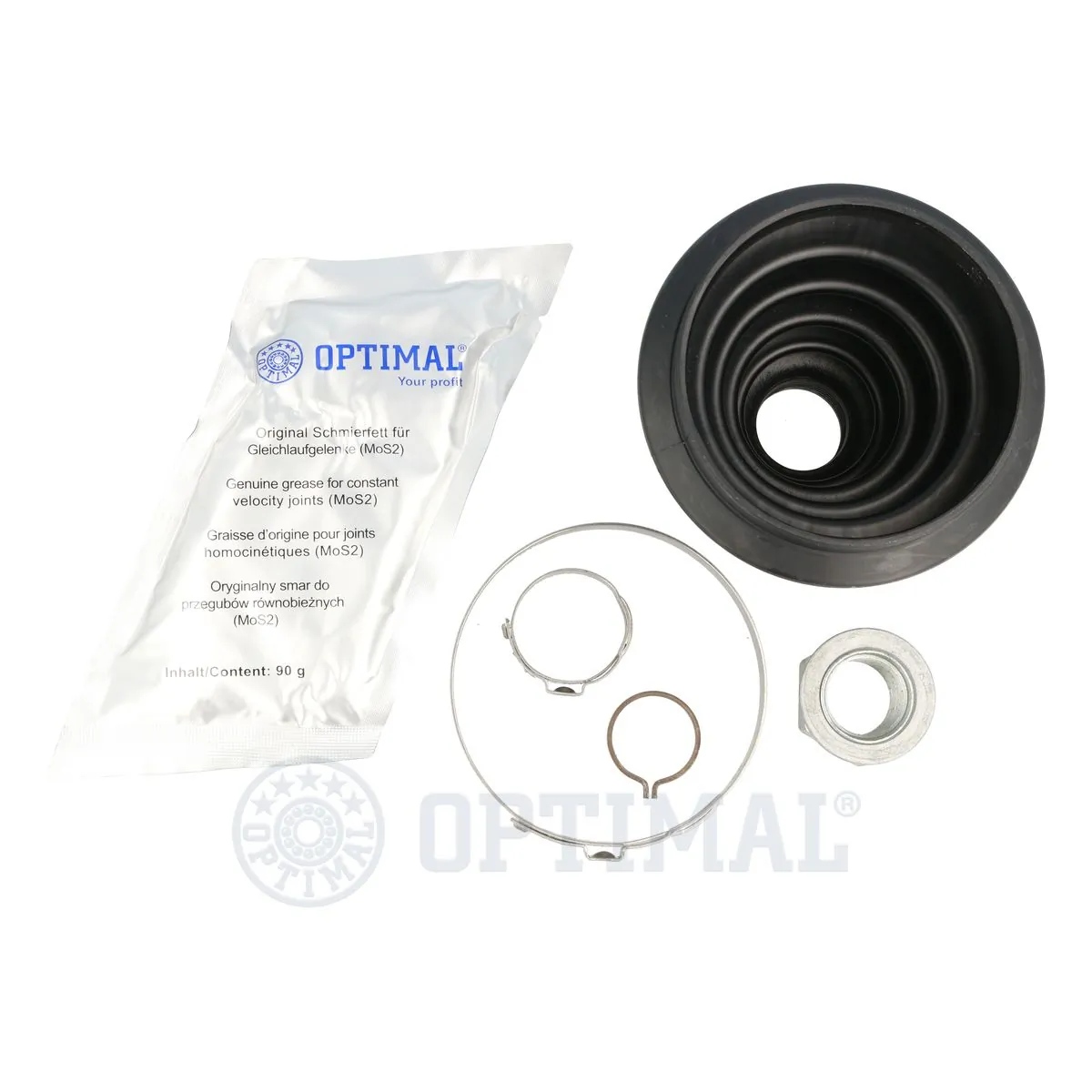 CVB10543TPE Optimal Пильник ШРУСа зовнішній, передній піввісі