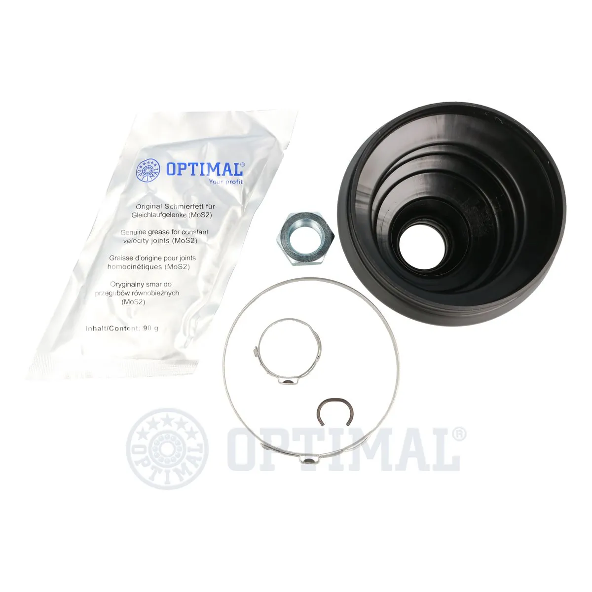 CVB10609TPE Optimal Пильник ШРУСа зовнішній, передній піввісі