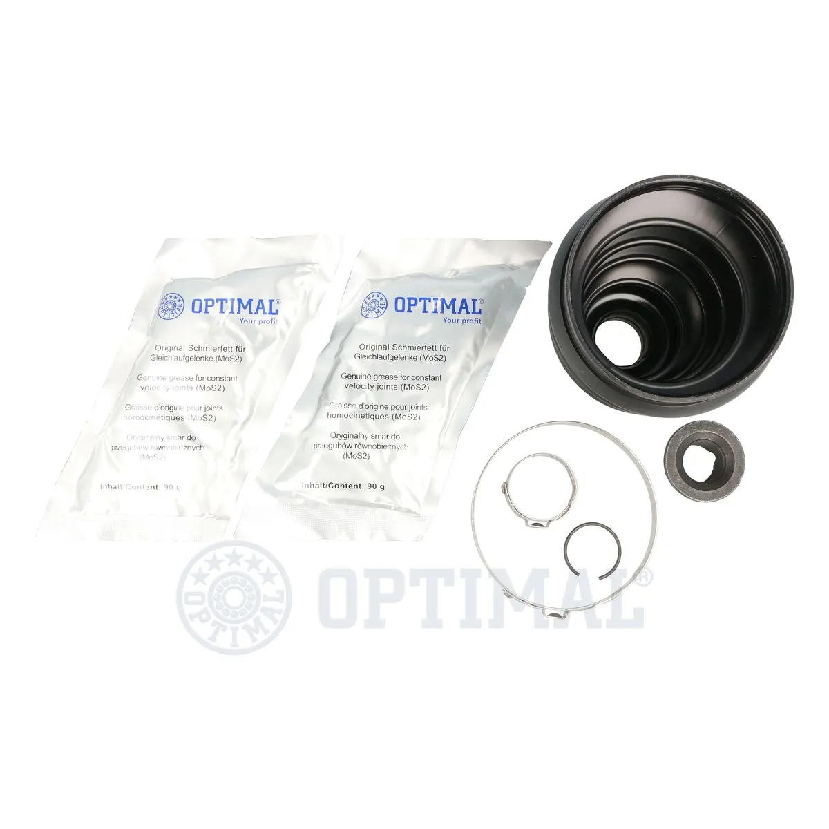 CVB10557TPE Optimal Пильник ШРУСа зовнішній, передній піввісі