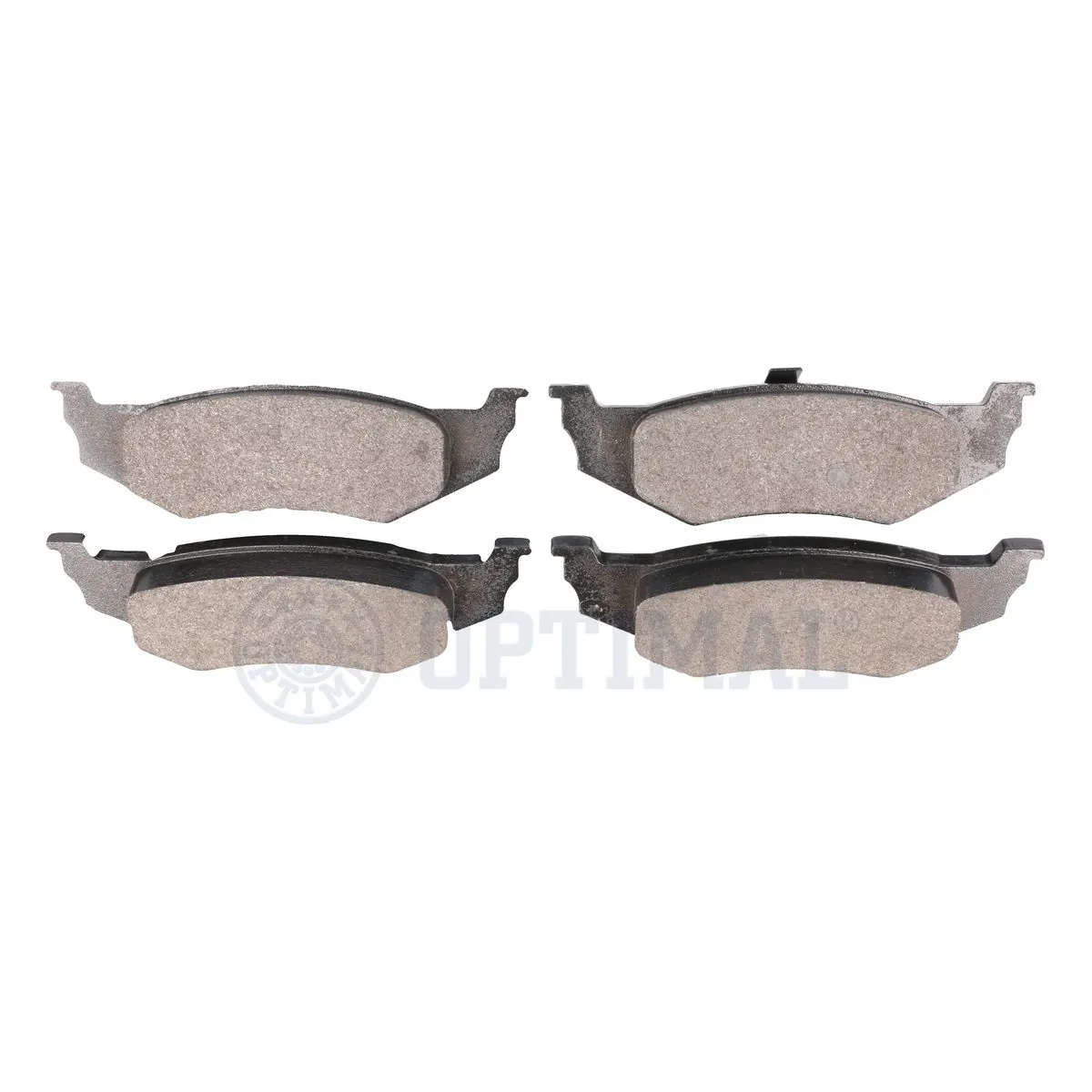 BP09934 Optimal Колодки гальмівні задні, дискові