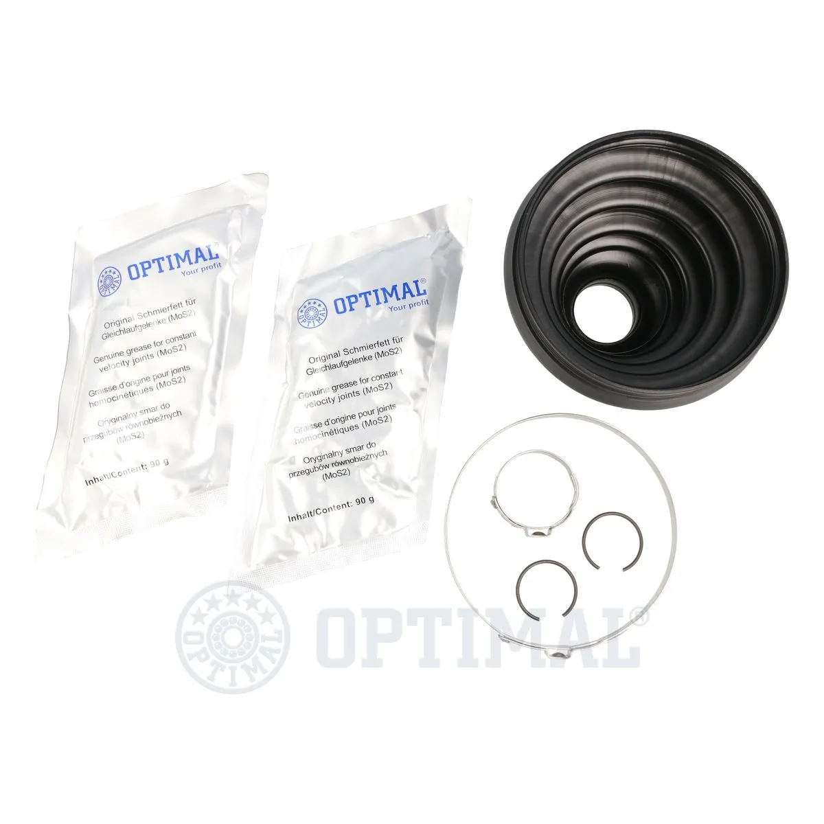 CVB10729TPE Optimal Пильник ШРУСа зовнішній, передній піввісі