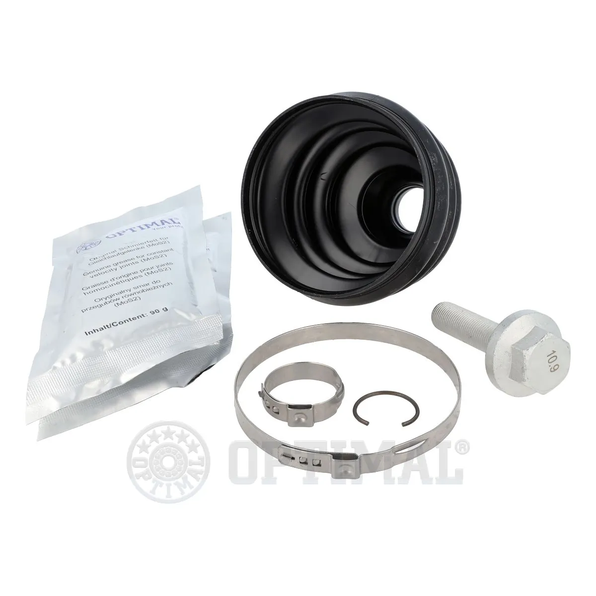 CVB10589TPE Optimal Пильник ШРУСа зовнішній, передній піввісі