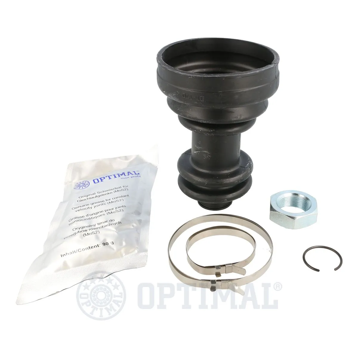 CVB10115CR Optimal Пильник ШРУСа зовнішній, передній піввісі