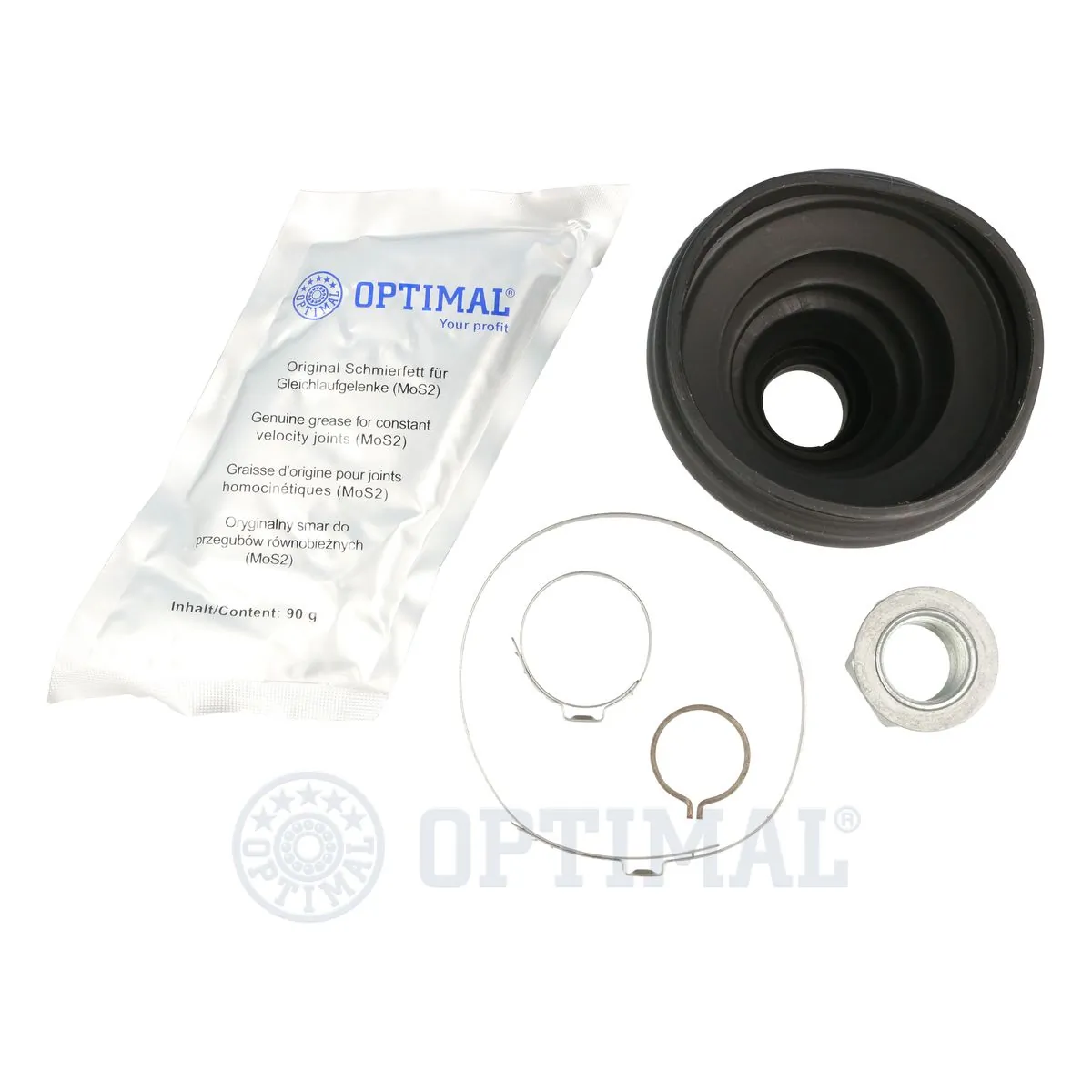 CVB10197CR Optimal Пильник ШРУСа зовнішній, передній піввісі
