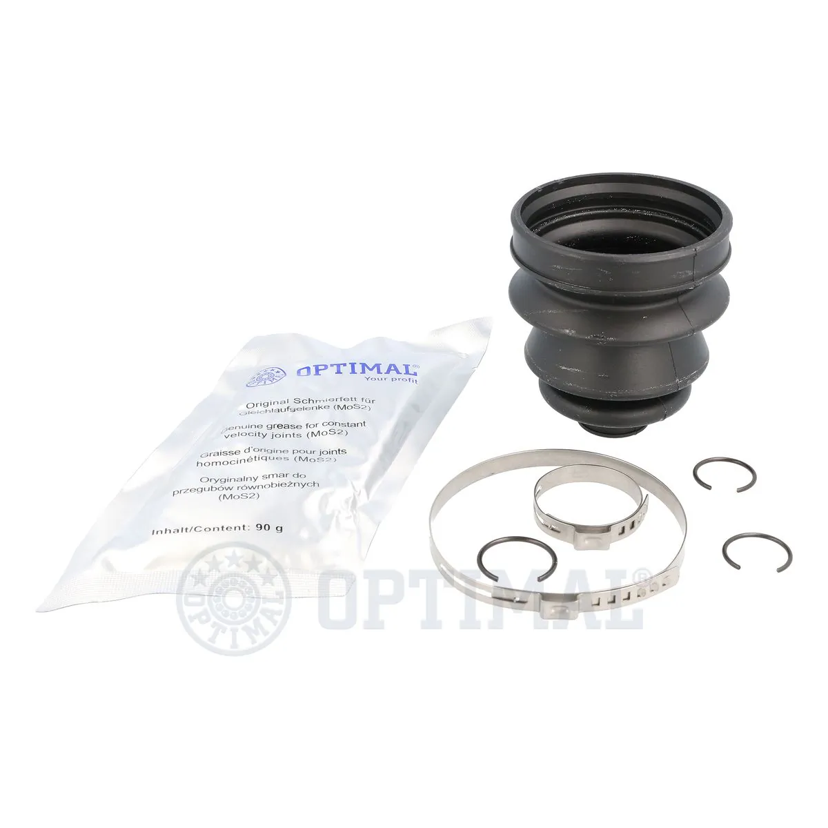 CVB10145CR Optimal Пильник ШРУСа зовнішній, передній піввісі