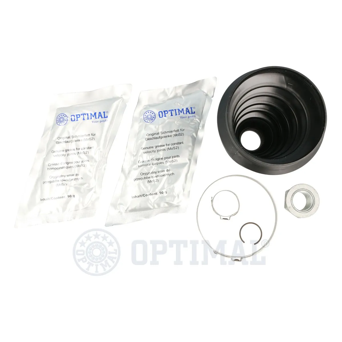 CVB10601TPE Optimal Пильник ШРУСа зовнішній, передній піввісі