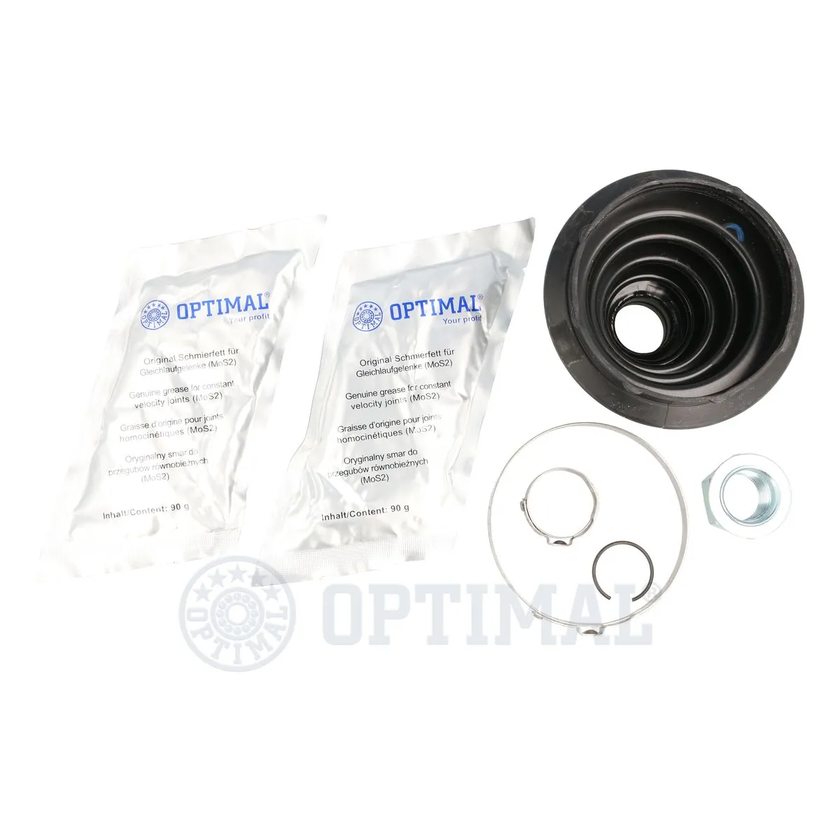 CVB10574TPE Optimal Пильник ШРУСа зовнішній, передній піввісі