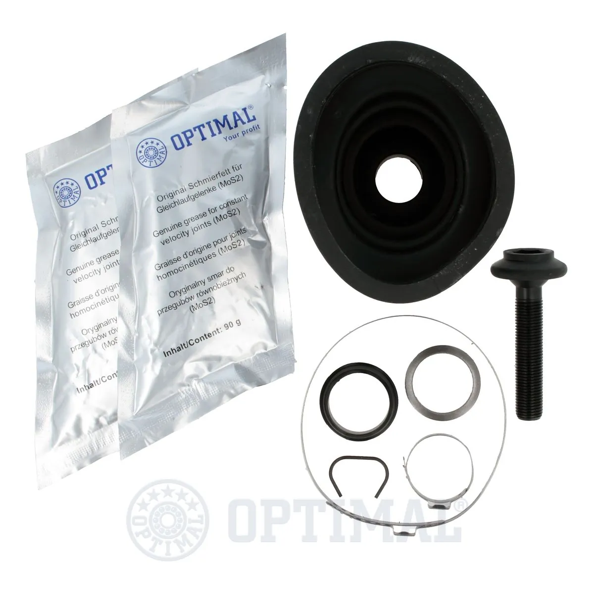 CVB10104CR Optimal Пильник ШРУСа зовнішній, передній піввісі