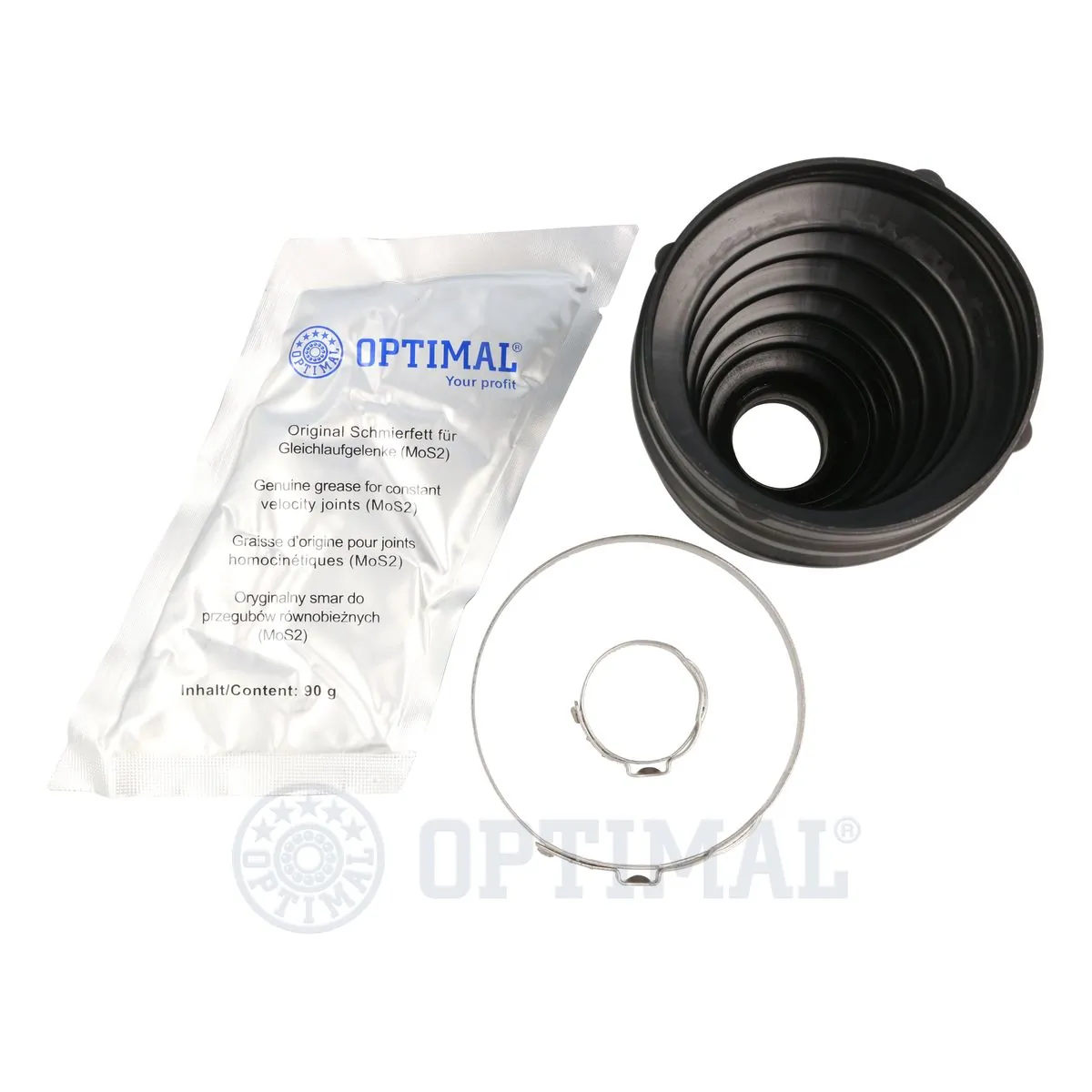 CVB10735TPE Optimal Пильник ШРУСа зовнішній, передній піввісі