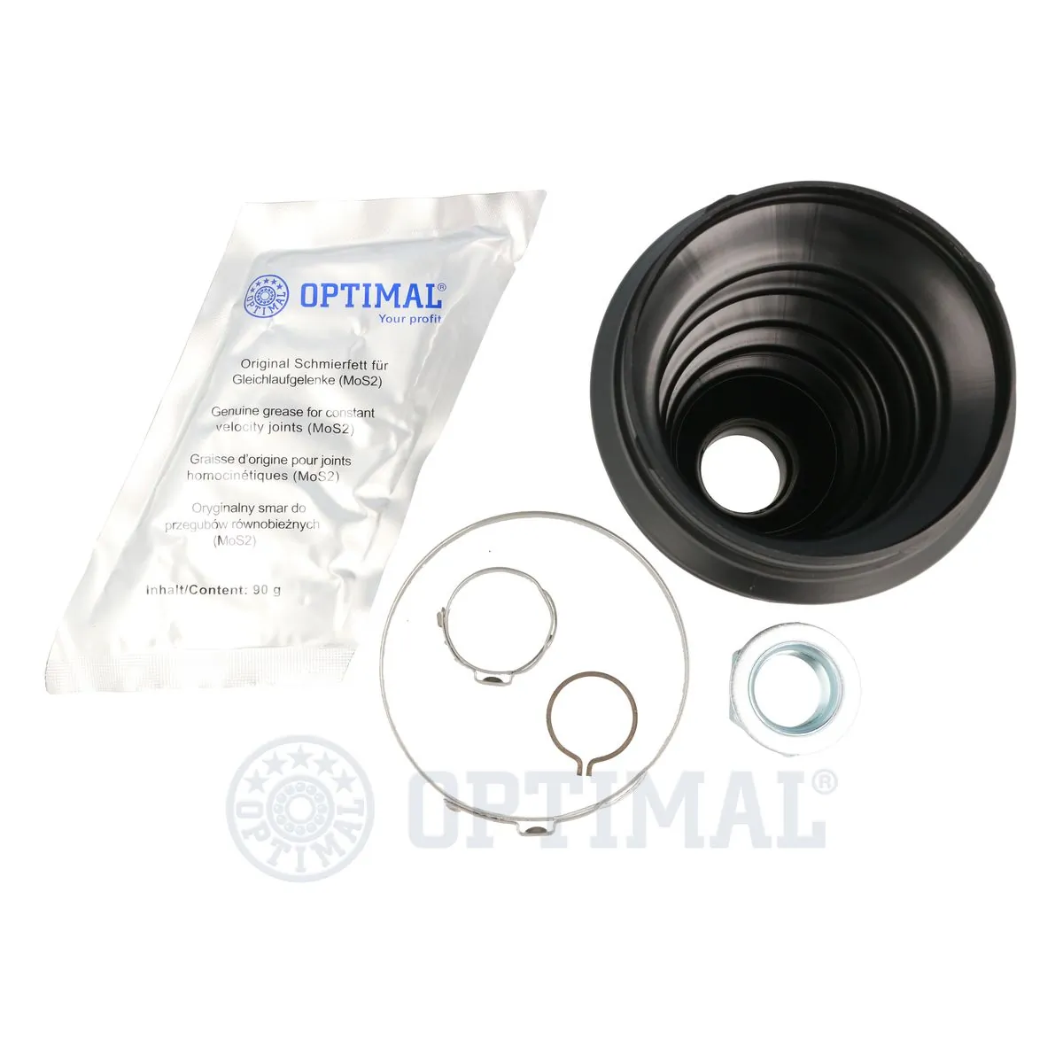 CVB10727TPE Optimal Пильник ШРУСа зовнішній, передній піввісі