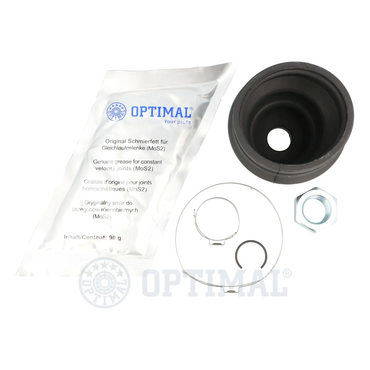 CVB10242CR Optimal Пильник ШРУСа зовнішній, передній піввісі