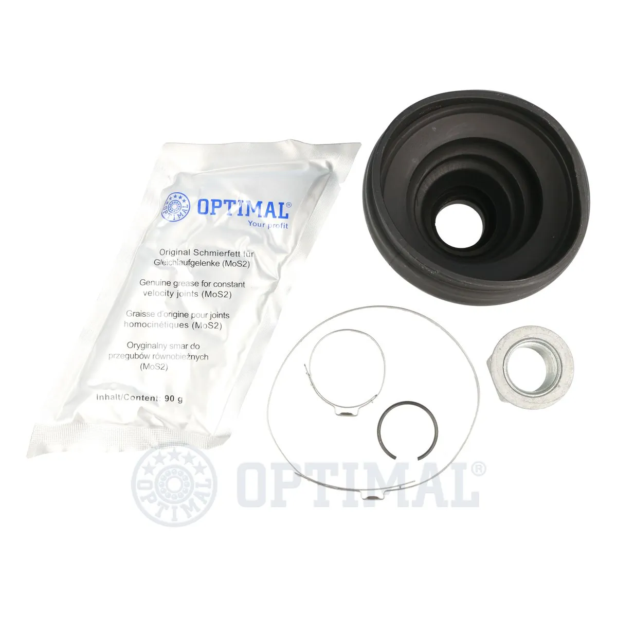 CVB10224CR Optimal Пильник ШРУСа зовнішній, передній піввісі