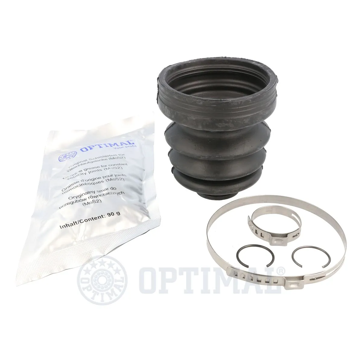 CVB10208CR Optimal Пильник ШРУСа зовнішній, передній піввісі