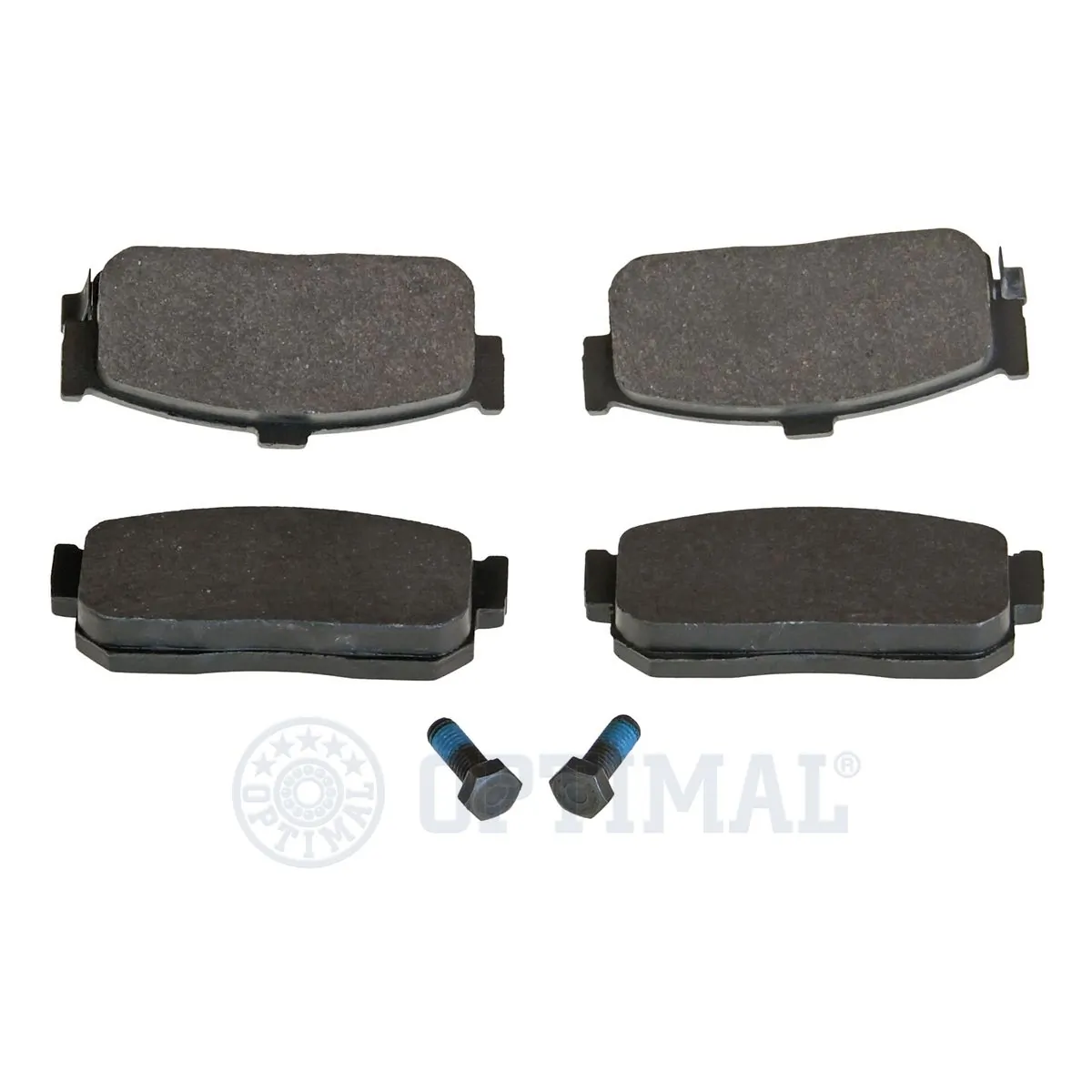 BP12424 Optimal Колодки гальмівні задні, дискові